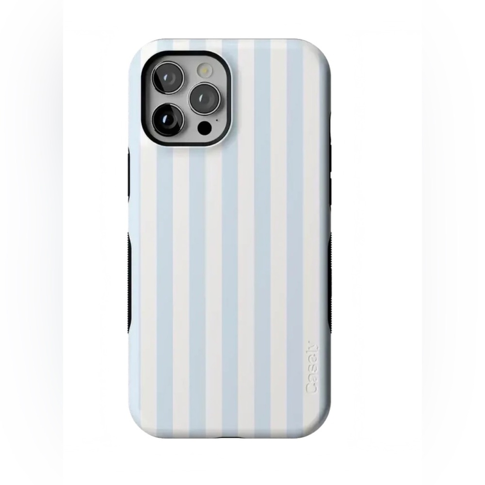 Blue Stripes Sunday Best Casely Case iPhone 12 Pro - Brand New!